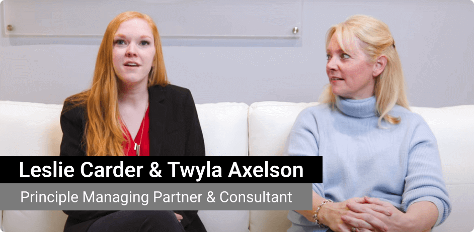 Leslie Carder & Twyla Axelson