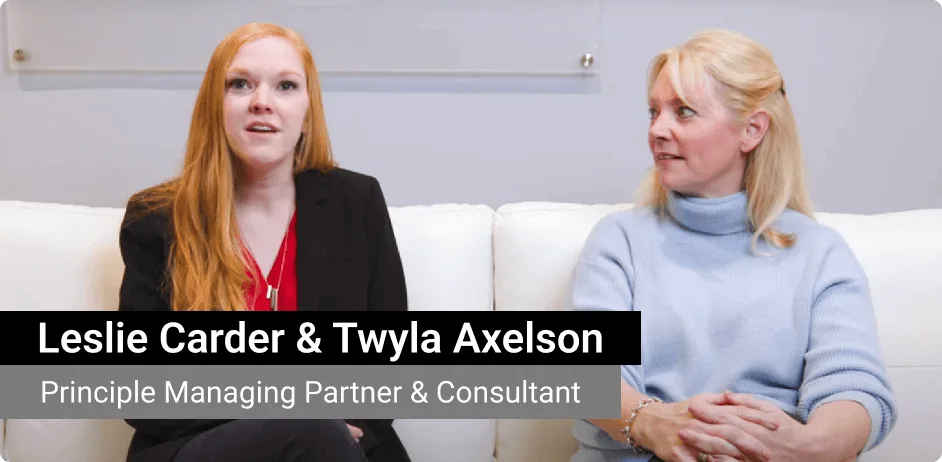 Leslie Carder & Twyla Axelson